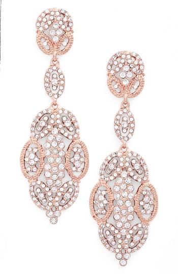 Women's Nina Glamorous Swarovski Crystal Drop Earrings