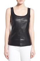 Women's Bailey 44 'fonda' Faux Leather Front Tank