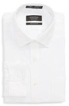 Men's Nordstrom Men's Shop Smartcare(tm) Traditional Fit Solid Dress Shirt 32/33 - White