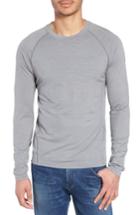 Men's Smartwool Merino 150 Wool Blend Long Sleeve T-shirt - Grey