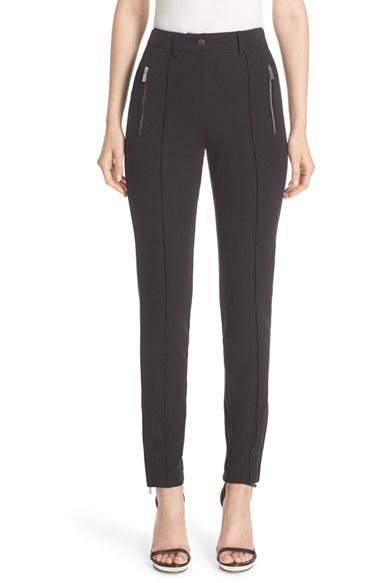 Women's Michael Kors Stretch Skinny Pants - Black