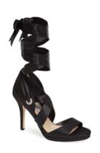 Women's Nina Ramira Ankle Tie Sandal M - Black