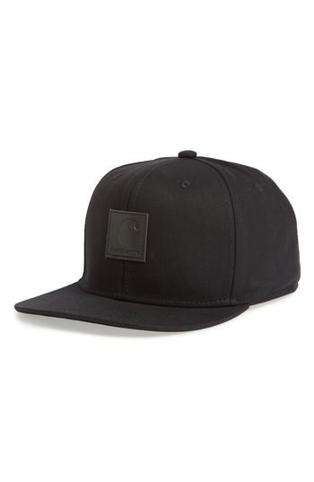 Men's Carhartt Work In Progress Snapback Cap - Black