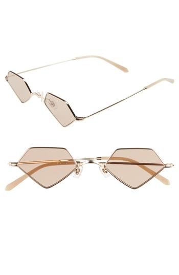 Women's Bonnie Clyde For Eva 49mm Sunglasses - Amber