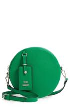 Steve Madden Pebbled Faux Leather Canteen Bag - Green