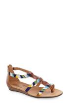 Women's Pikolinos 'alcudia' Hand Beaded Sandal Eu - Brown