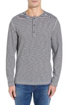 Men's Nordstrom Men's Shop Long Sleeve Henley - White