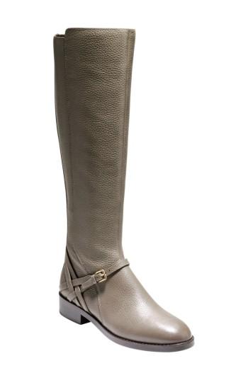 Women's Cole Haan Pearlie Boot, Size 10.5 Regular Calf M - Grey