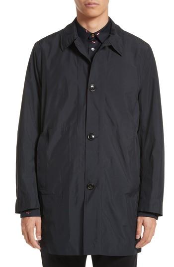 Men's Paul Smith Packable Mac Jacket - Blue