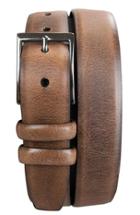 Men's James Campbell Leather Belt - Brown