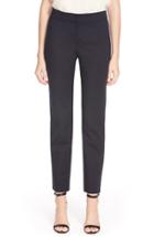 Women's St. John Collection 'emma' Crop Micro Ottoman Pants