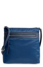 Nordstrom Kaison Nylon Crossbody Bag - Blue