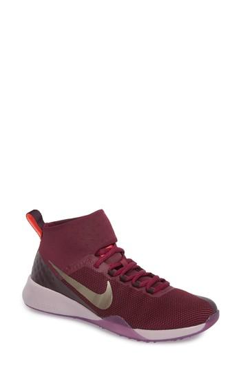 Women's Nike Air Zoom Strong 2 Gem Training Shoe M - Burgundy