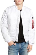 Men's Alpha Industries 'ma-1' Slim Fit Bomber Jacket - White