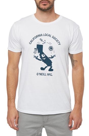 Men's O'neill Local Society Graphic T-shirt - White