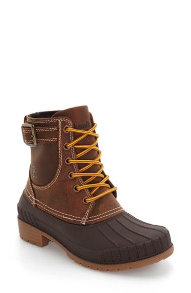 Women's Kamik Evelyn Waterproof Boot M - Brown