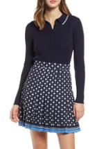 Women's 1901 Long Sleeve Polo Sweater, Size - Blue