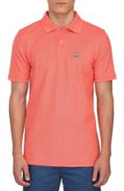 Men's Psycho Bunny Classic Pique Polo (xs) - Coral