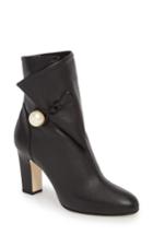 Women's Jimmy Choo Bethanie Button Flap Bootie Us / 35eu - Black