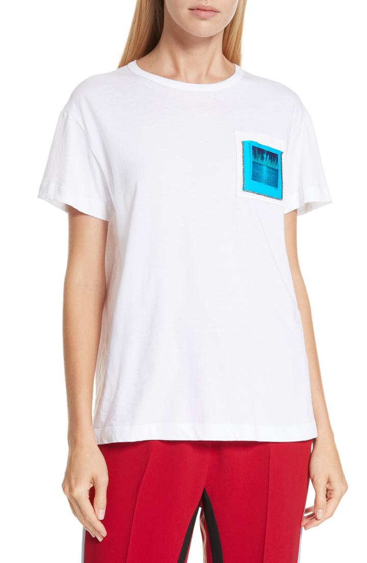 Women's N Degree21 Photograph Pocket Tee Us / 42 It - White