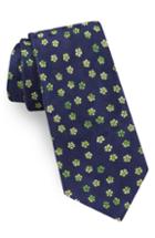 Men's Ted Baker London Flower Silk Tie, Size - Green