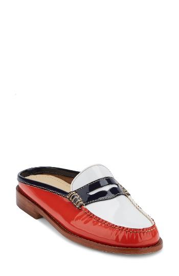 Women's G.h. Bass & Co. Wynn Loafer Mule .5 M - Orange