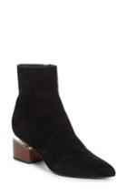 Women's Alexander Wang Jude Block Heel Bootie .5us / 35.5eu - Black