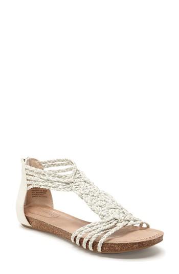 Women's Adam Tucker Nakira Sandal .5 M - White