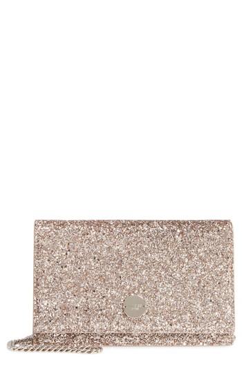 Jimmy Choo Florence Glitter Crossbody Bag -