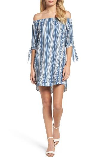 Women's Thml Off The Shoulder Minidress - Blue