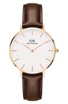 Women's Daniel Wellington Classic Leather Strap Watch, 32mm