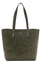 Botkier Highline Leather Tote - Green