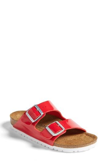 Women's Birkenstock Arizona Birko-flor Sandal -6.5us / 37eu B - Red