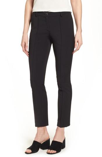 Women's Brax Maron Straight Leg Seamed Pants - Black
