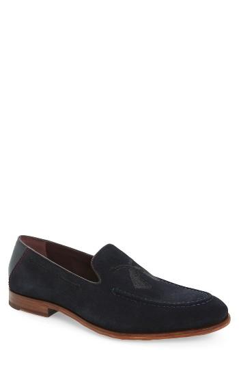 Men's Ted Baker London Cannan Tassel Loafer M - Blue