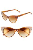 Women's Colors In Optics Audrey 54mm Cat Eye Sunglasses - Blonde
