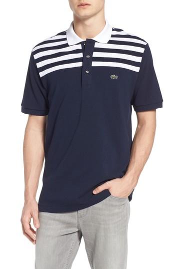 Men's Lacoste 85th Anniversary Polo (xxl) - Blue