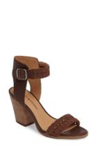 Women's Lucky Brand Oakes Ankle Strap Sandal M - Brown