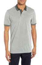 Men's Ted Baker London Rings Slim Fit Soft Touch Polo (m) - Green