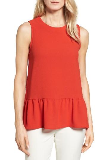 Women's Halogen Stripe Top - Red