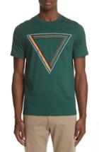 Men's Ps Paul Smith Triangle Graphic T-shirt - Green