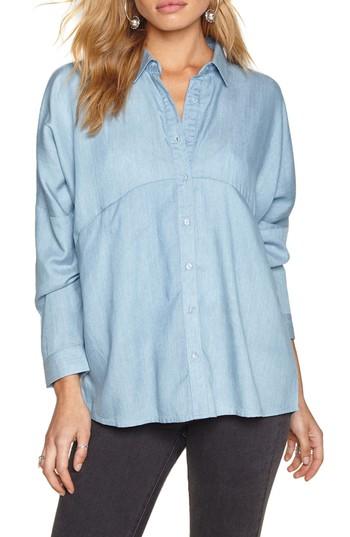 Women's Amuse Society Casual Fridays Chambray Shirt