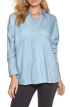 Women's Amuse Society Casual Fridays Chambray Shirt