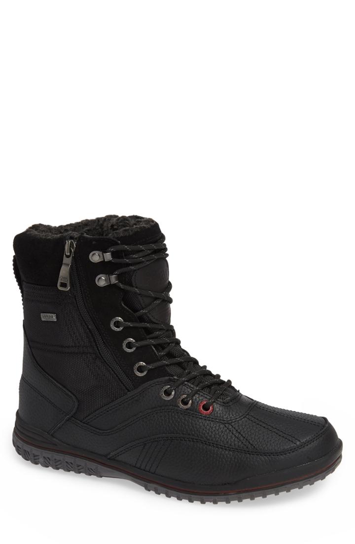 Men's Pajar Persius Waterproof Winter Boot Eu - Black