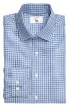 Men's Lorenzo Uomo Trim Fit Textured Check Dress Shirt