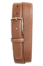 Men's Nordstrom Men's Shop Marlin Leather Belt - Brown