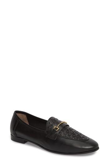 Women's Topshop Kingley Woven Loafer .5us / 36eu - Black