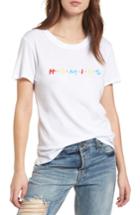 Women's Sub Urban Riot Homies Graphic Tee - White