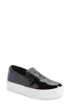 Women's Kenneth Cole New York Joanie Slip-on Platform Sneaker .5 M - Black