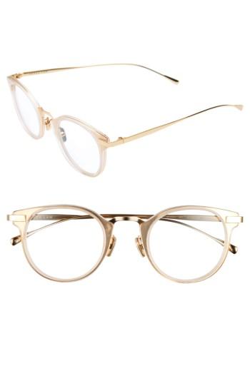Women's Derek Lam 47mm Optical Glasses - Nude Crystal